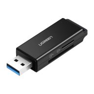   UGREEN CM104 SD/microSD USB 3.0 memóriakártya-olvasó (fekete)