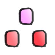   Telesin vízálló szűrőkészlet GoPro Hero 12 / 11 / 10 / 9 kamerákhoz (GP-FLT-904)