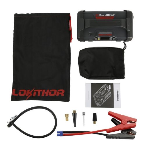 Powerbank / Jump starter Lokithor JA301, 2000A, kompresszor 10-150 PSI