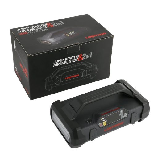 Powerbank / Jump starter Lokithor JA301, 2000A, kompresszor 10-150 PSI