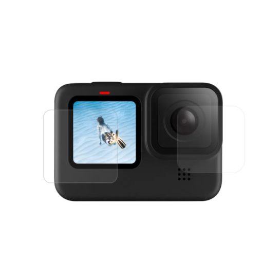 Telesin edzett üveg a képernyőhöz és a lencséhez GoPro Hero 12 / 11 / 10 / 9 (GP-FLM-901)