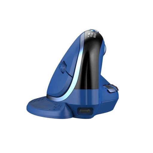 Delux M618XSD BT+2.4G RGB vezeték nélküli ergonomikus egér (kék)