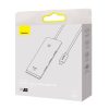 Baseus Lite Series 4 az 1-ben hub, USB-C - 4x USB 3.0 + USB-C, 2m (fekete)