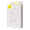 Baseus Lite Series 6 az 1-ben Hub, USB-C-2x USB 3.0+USB-C+HDMI+SD/TF (fekete)