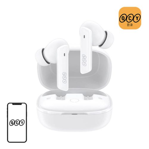 QCY HT05 TWS earphones, ANC (white)