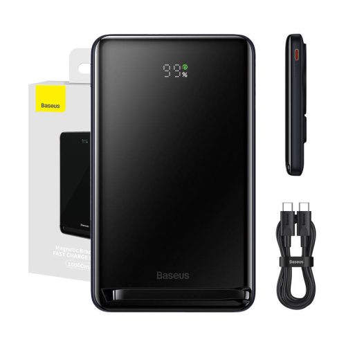 Baseus Magnetic Powerbank 10000mAh, USB-C  20W, MagSafe (kék)