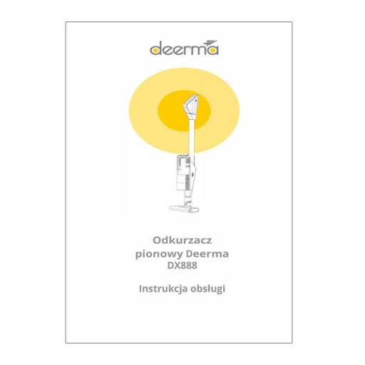 Deerma DX888 Rúdporszívó