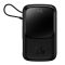 Baseus Qpow PRO Powerbank kábellel, 10000mAh, 22,5W (fekete)