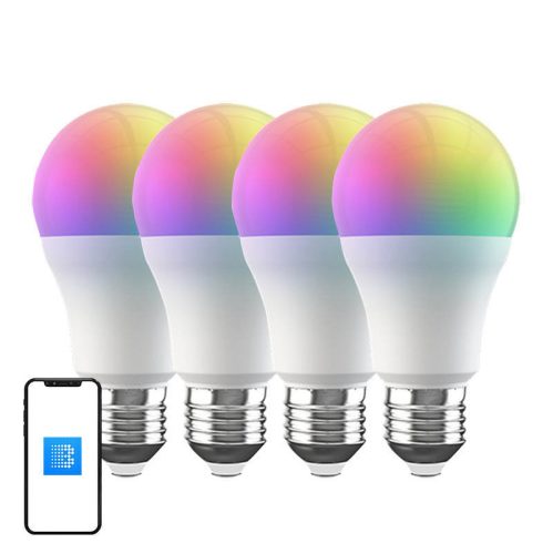 Smart LED BLU bulbs Broadlink LB4E27 RGB (4 pieces)