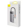 Baseus StarJoy 6 az 1-ben hub, USB-C - 3x USB 3.0 + HDMI + USB-C PD + RJ45