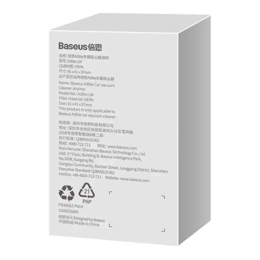 Baseus A3lite autós porszívó szűrő, 2 db (fehér)