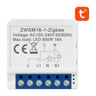 ZigBee Avatto ZWSM16-W1 TUYA intelligens aljzat kapcsoló
