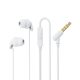 Earphones Remax RM-518, 3.5mm jack, 1.2m (white)