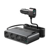 JOYROOM autós töltő JR-CL06 Multi-Port (fekete)