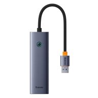 Baseus UltraJoy 4 az 1-ben Hub USB-A+4xUSB 3.0 (űrszürke)