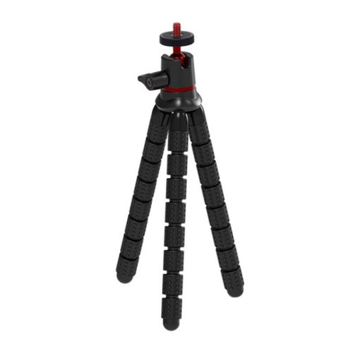 PULUZ Rugalmas tripod távirányítóval, tükörreflexes fényképezőgépekhez, GoPro-hoz és mobiltelefonhoz