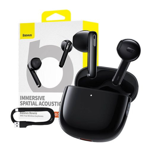 Baseus Bowie WX5 TWS Fülhallgató (fekete)