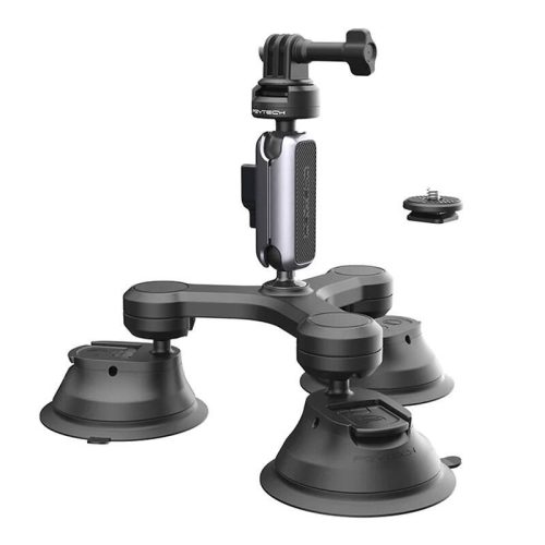 Action camera  mount PGYTECH three-arm Suction Cup