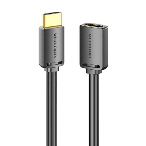 HDMI 2.0 férfi HDMI 2.0 női hosszabbító kábel Vention AHCBH 2m, 4K 60Hz, (fekete)