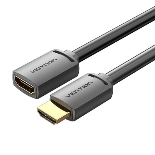 HDMI 2.0 férfi HDMI 2.0 női hosszabbító kábel Vention AHCBH 2m, 4K 60Hz, (fekete)