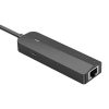 Hub USB-C to 3x USB 2.0, RJ45, Micro USB Vention TGOBB 0.15m, Black