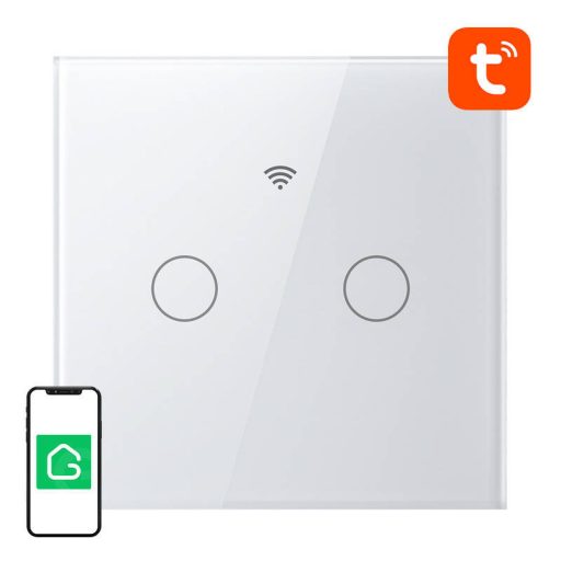 Gosund SLS2 Smart Touch WiFi-s kettős kapcsoló Tuya