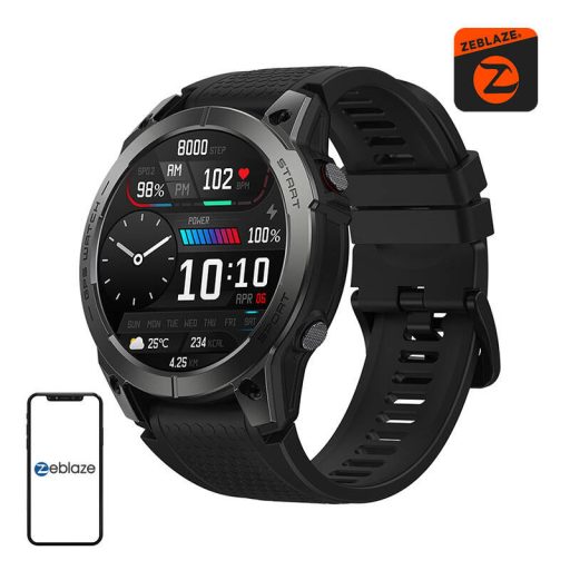 Smartwatch Zeblaze Stratos 3 (fekete)