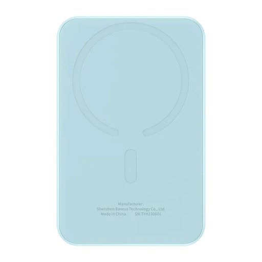 Baseus Mágneses Mini Powerbank, 5000mAh, USB-C 20W (kék)