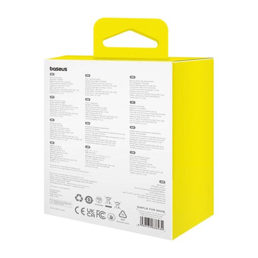 Baseus Mágneses Mini Powerbank, 5000mAh, USB-C 20W (fekete)