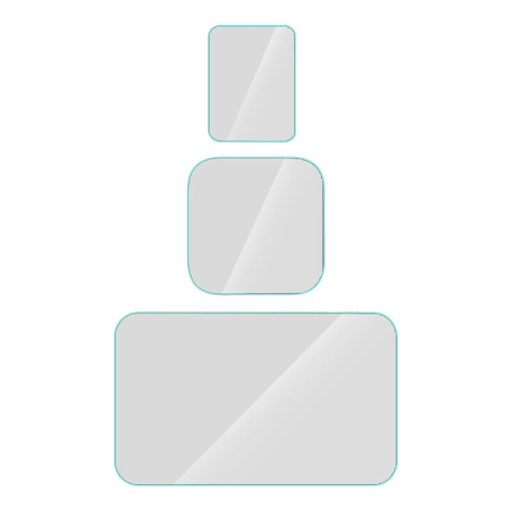 3 az 1-ben edzett üvegfólia PULUZ Insta360 Ace Pro (PU951T) számára