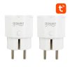 Gosund SP111 smart WiFi aljzat 3680W 16A, Tuya 2-pack