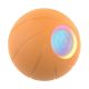 Interactive Cheerble Wicked Ball for Dogs (orange).