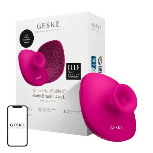 Geske Body Brush 4 in 1 (magenta)