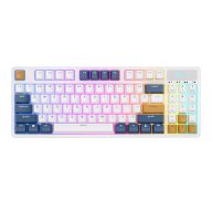   Vezeték nélküli mechanikus billentyűzet Royal Kludge RK89 RGB, Lemon kapcsoló (fehér) (QWERTY)