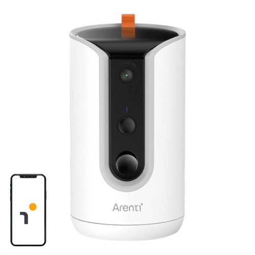 Smart Pet Camera treat dispenser Arenti Petcam Wi-Fi 5G 3MP 2K