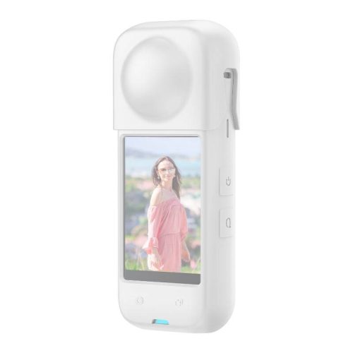 Silicone protective case PULUZ for Insta360 X4 (white)