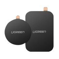 UGREEN LP123 mágneses tartólemezek, 2 db (fekete)