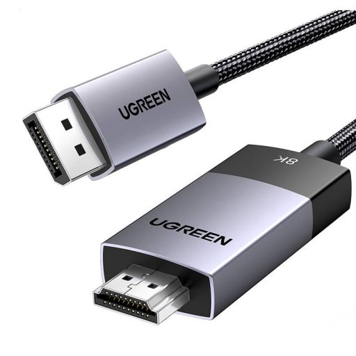 UGREEN DP115 DisplayPort-HDMI kábel, 8k 60 Hz, 2m (fekete)