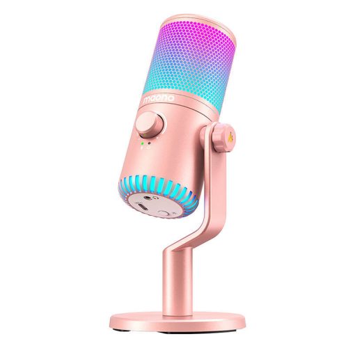 Maono DM30RGB Microphone Pink