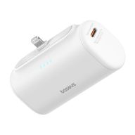 Baseus Compact powerbank, 5000mAh, 20W (fehér)