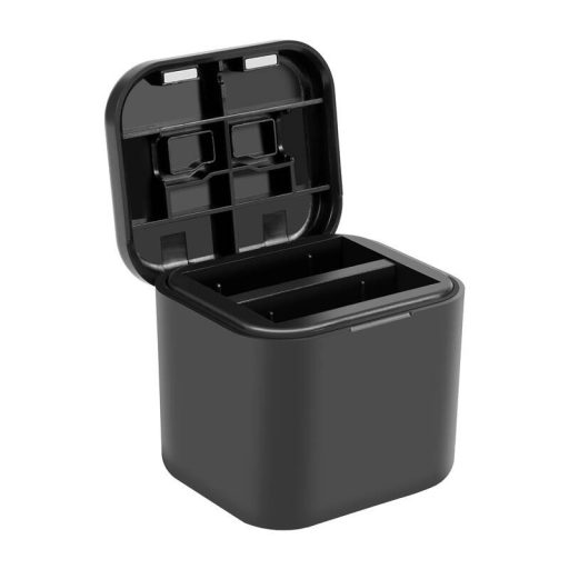 Akkumulátor töltődoboz és memóriakártya tároló PULUZ az Insta360 Ace / Ace Pro / Ace Pro 2 készülékhez