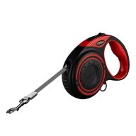   Dogness automata póráz zseblámpával és tartóval (piros)