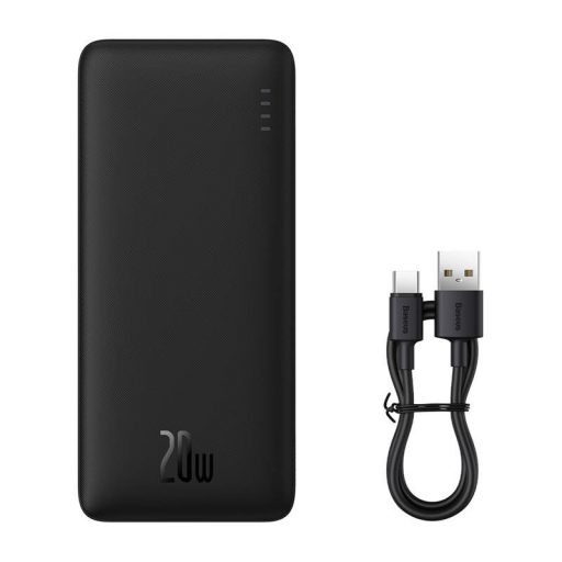 Baseus Airpow powerbank, 10000mAh, 20W (fekete)