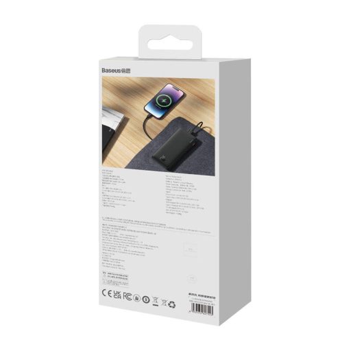 Baseus Airpow powerbank, 10000mAh, 20W (fekete)