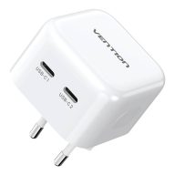   Vention FBPW0-EU USB(C+C) GaN (35W/35W) hálózati töltő (fehér)