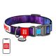 Waudog nylon dog collar with QR code "NASA21", size XL