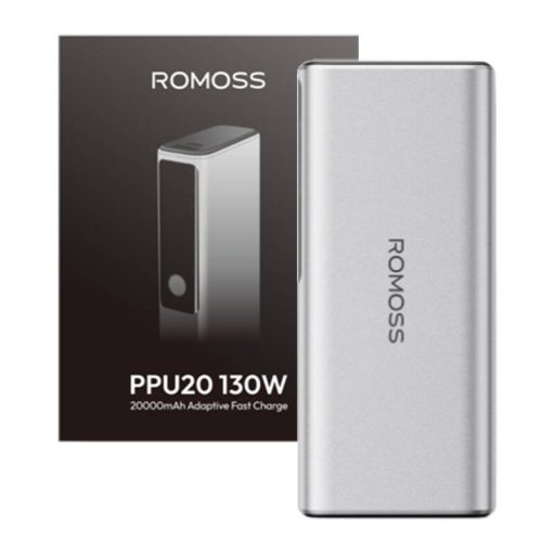 Romoss PPU20 20000mAh 130W Powerbank (ezüst)