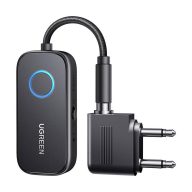   UGREEN CM671 Bluetooth 5.3 adó/vevő, mini jack 3,5 mm, 300mAh + repülőgépes adapter