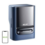 Nelko PM220 termikus címkenyomtató (kék)