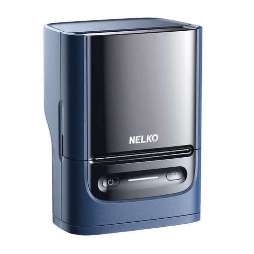 Nelko PM220 termikus címkenyomtató (kék)